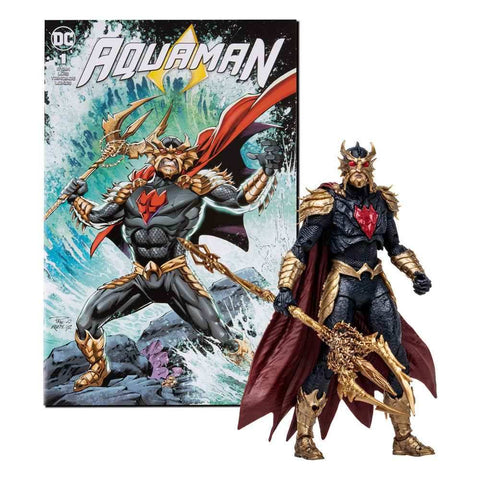 DC Direct Page Punchers Actionfigur & Comic Ocean Master (Aquaman) 18 cm - Smalltinytoystore