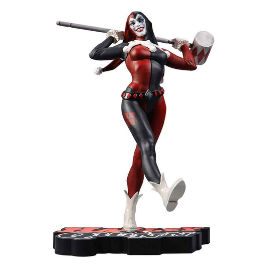 DC Direct Resin Statue Harley Quinn: Red White & Black (Harley Quinn by Stjepan Sejic) 19 cm - Smalltinytoystore