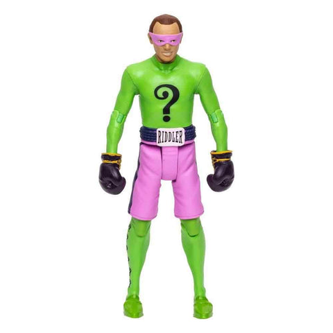 DC Retro Actionfigur Batman 66 The Riddler in Boxing Gloves 15 cm - Smalltinytoystore