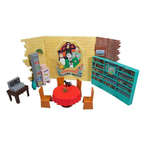 DC Retro Spielset Batman 66 Villains Lair - Smalltinytoystore