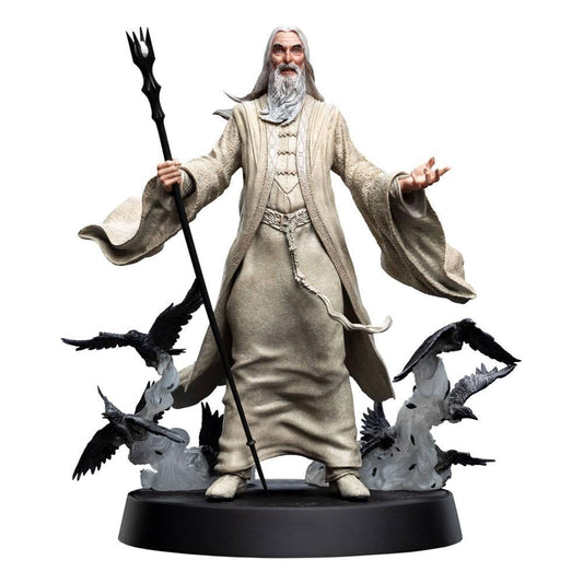 Der Herr der Ringe Figures of Fandom PVC Statue Saruman the White 26 cm - Smalltinytoystore