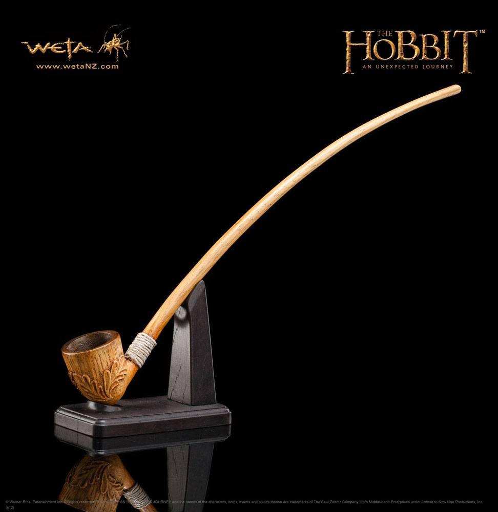 Der Hobbit Eine unerwartete Reise Replik 1/1 Bilbo Beutlins Pfeife 35 cm - Smalltinytoystore