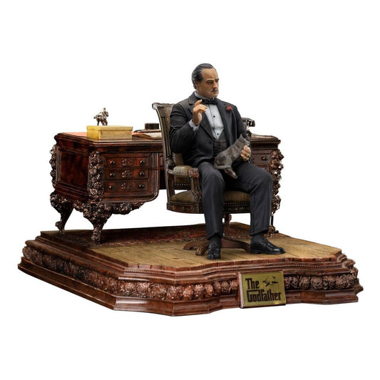 Der Pate Deluxe Art Scale Statue 1/10 Don Vito Corleone 19 cm - Smalltinytoystore
