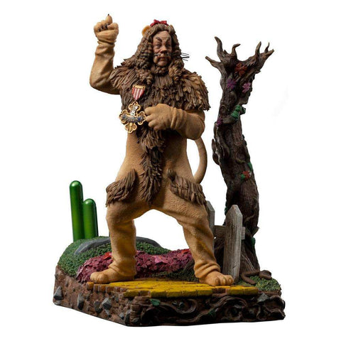 Der Zauberer von Oz Deluxe Art Scale Statue 1/10 Cowardly Lion 20 cm - Smalltinytoystore