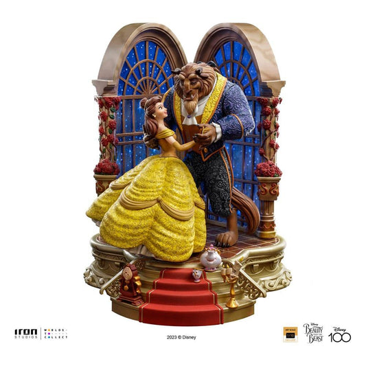 Disney Art Scale Deluxe Statue 1/10 Beauty and the Beast 29 cm - Smalltinytoystore