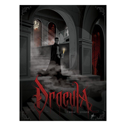 Dracula Kunstdruck Dracula by Mike Mahle 46 x 61 cm - ungerahmt - Smalltinytoystore
