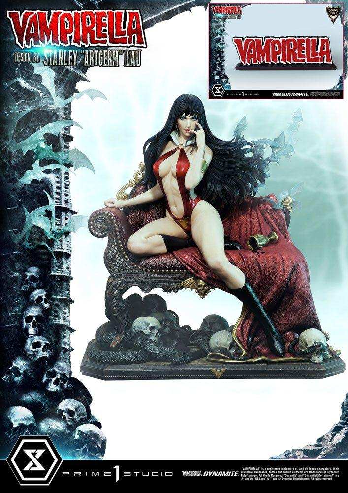 Dynamite Entertainment Statue 1/3 Vampirella Design by Stanley Artgerm Lau Bonus Version 55 cm - Smalltinytoystore