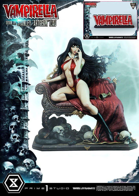 Dynamite Entertainment Statue 1/3 Vampirella Design by Stanley Artgerm Lau Bonus Version 55 cm - Smalltinytoystore