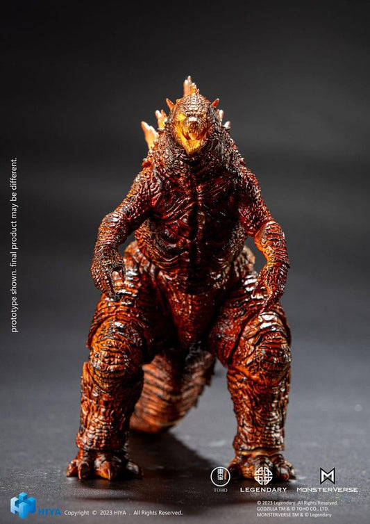 Godzilla Exquisite Basic Actionfigur Godzilla: King of the Monsters Burning Godzilla 18 cm - Smalltinytoystore