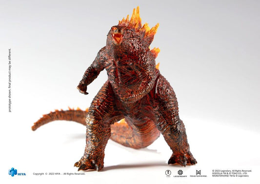 Godzilla Stylist Series PVC Statue Godzilla: King of the Monsters Burning Godzilla News Year Exclusive 20 cm - Smalltinytoystore