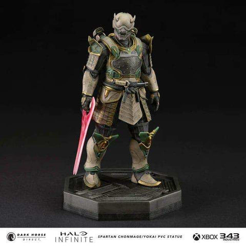 Halo Infinite PVC Statue Spartan Chonmage/Yokai 25 cm - Smalltinytoystore