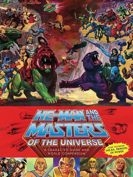 He-Man and the Masters of the Universe Buch A Character Guide and World Compendium *Englisch* - Smalltinytoystore