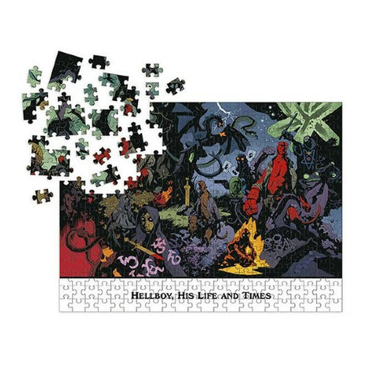 Hellboy Puzzle His Life and Times (1000 Teile) - Smalltinytoystore