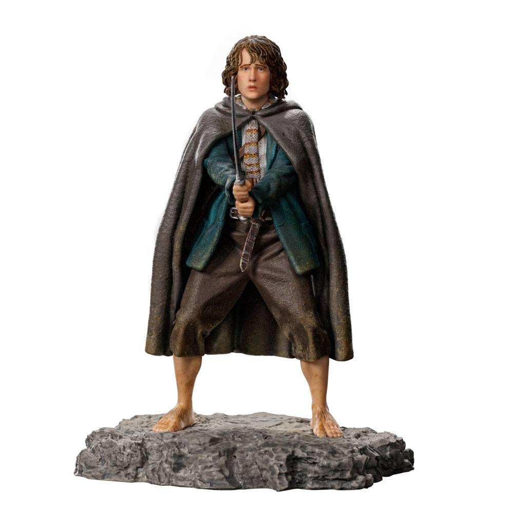 Herr der Ringe BDS Art Scale Statue 1/10 Pippin 12 cm - Smalltinytoystore