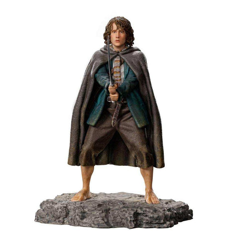 Herr der Ringe BDS Art Scale Statue 1/10 Pippin 12 cm - Smalltinytoystore