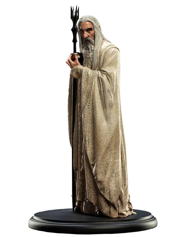 Herr der Ringe Statue Saruman der Weiße 19 cm - Smalltinytoystore