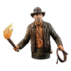 Indiana Jones: Jäger des verlorenen Schatzes Büste 1/6 Indiana Jones Variant SDCC 2023 Exclusive 15 cm - Smalltinytoystore