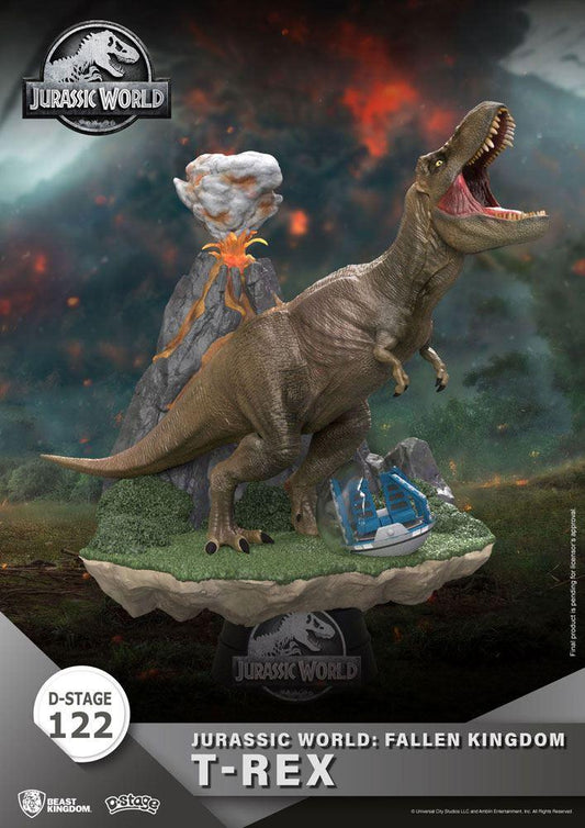 Jurassic World: Das gefallene Königreich D-Stage PVC Diorama T-Rex 13 cm - Smalltinytoystore