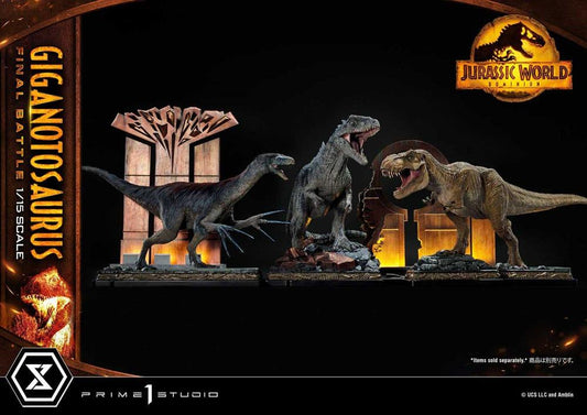 Jurassic World: Ein neues Zeitalter Legacy Museum Collection Statue 1/15 Giganotosaurus Final Battle Bonus Version 48 cm - Smalltinytoystore