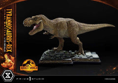 Jurassic World: Ein neues Zeitalter Legacy Museum Collection Statue 1/15 Tyrannosaurus-Rex Final Battle Regular Version 38 cm - Smalltinytoystore