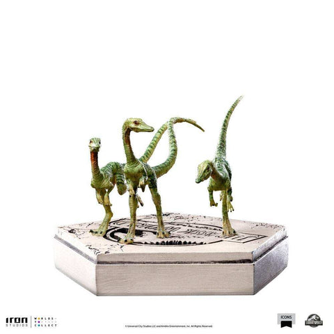 Jurassic World Icons Statue Compsognathus 5 cm - Smalltinytoystore