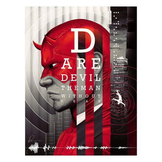 Marvel Kunstdruck Daredevil: The Man Without Fear 46 x 61 cm - ungerahmt - Smalltinytoystore