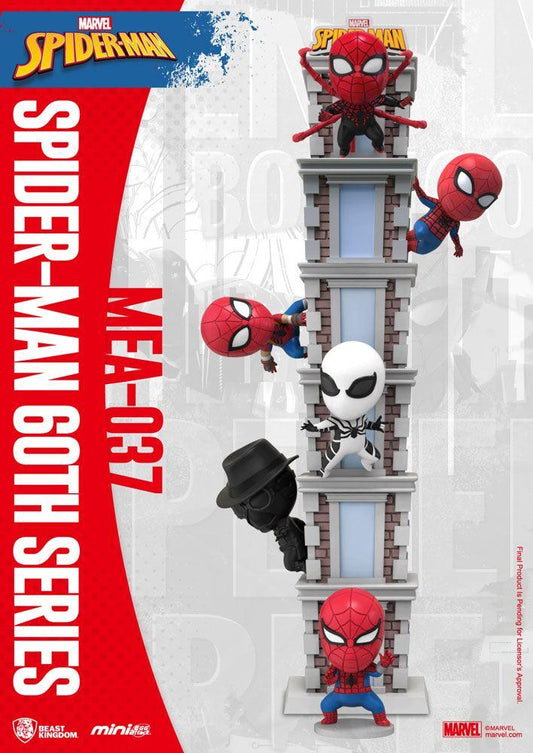 Marvel Mini Egg Attack Figuren 8 cm Sortiment Spider-Man 60th Anniversary (6) - Smalltinytoystore