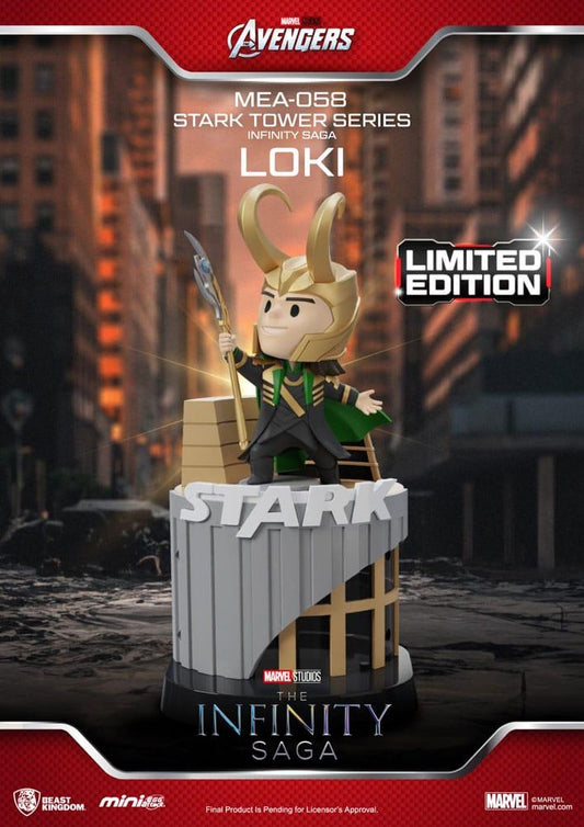 Marvel Mini Egg Attack Figuren The Infinity Saga Stark Tower series Loki 12 cm - Smalltinytoystore