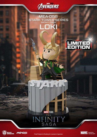 Marvel Mini Egg Attack Figuren The Infinity Saga Stark Tower series Loki 12 cm - Smalltinytoystore