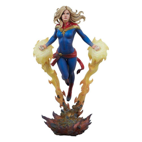 Marvel Premium Format Statue Captain Marvel 60 cm - Smalltinytoystore