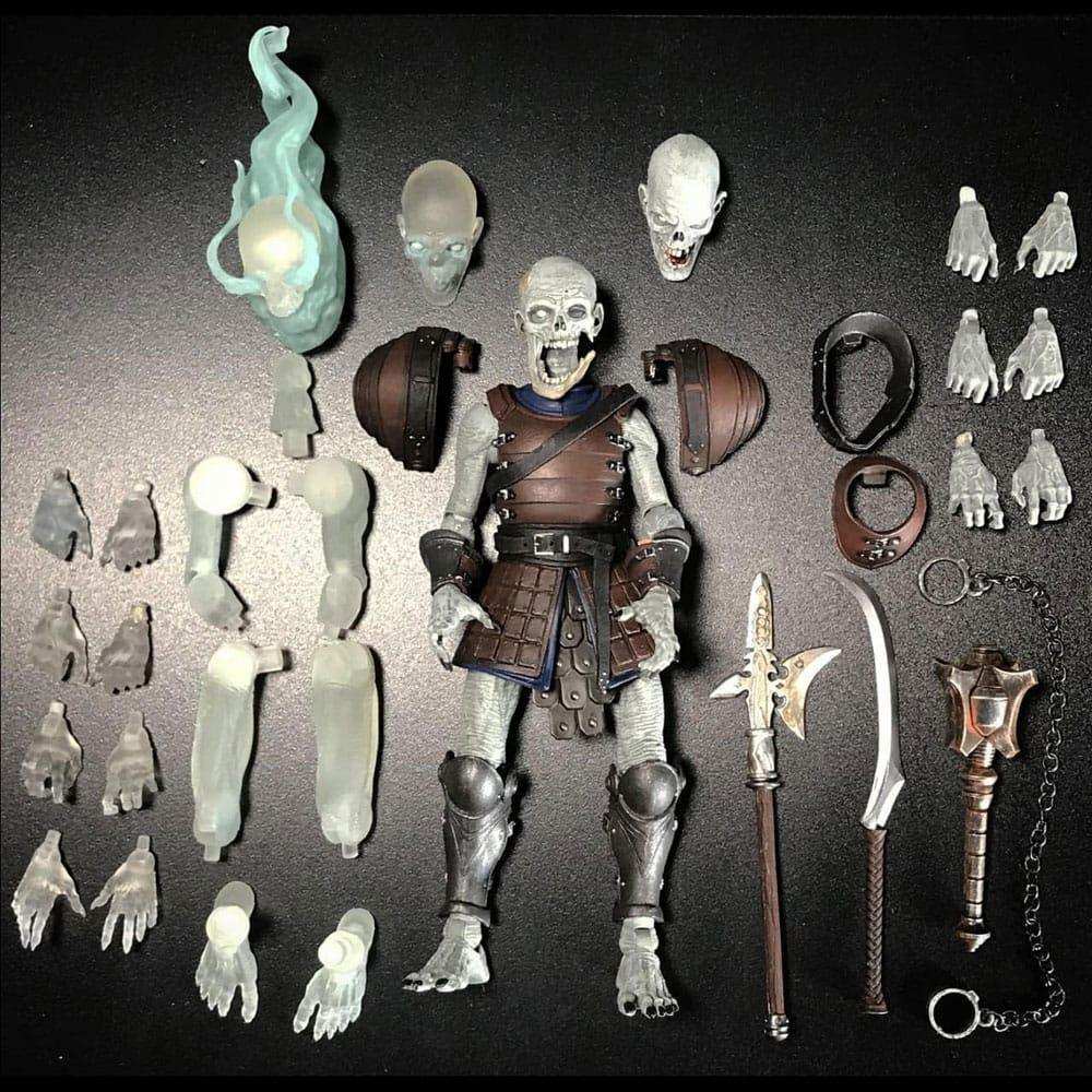 Mythic Legions: Necronominus Actionfigur Undead Builder Pack (Deluxe) 15 cm - Smalltinytoystore