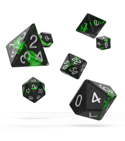 Oakie Doakie Dice Würfel RPG-Set Enclave - Emerald (7) - Smalltinytoystore