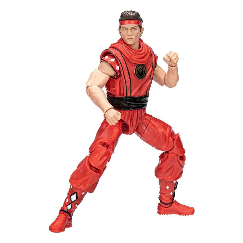 Power Rangers x Cobra Kai Lightning Collection Morphed Miguel Diaz Red Eagle Ranger 15 cm - Smalltinytoystore