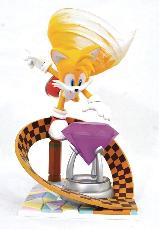 Sonic Gallery PVC Diorama Tails 23 cm - Smalltinytoystore