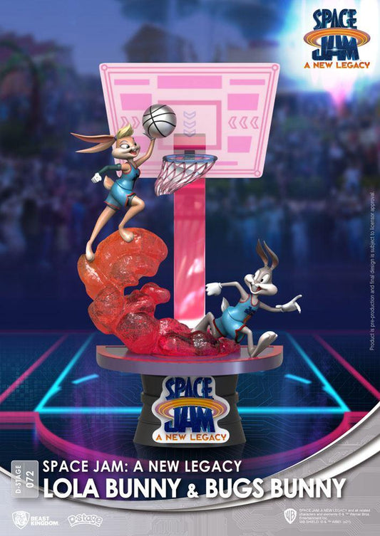 Space Jam: A New Legacy D-Stage PVC Diorama Lola Bunny & Bugs Bunny New Version 15 cm - Smalltinytoystore