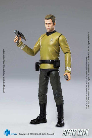 Star Trek Exquisite Mini Actionfigur 1/18 Star Trek 2009 Kirk 10 cm - Smalltinytoystore