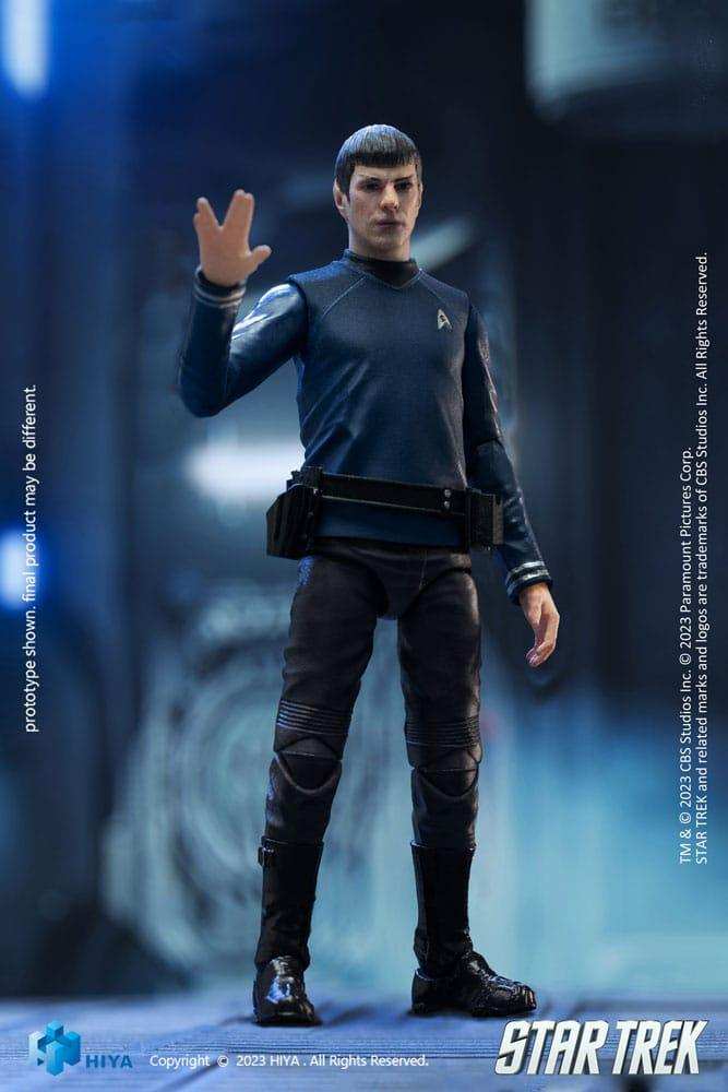 Star Trek Exquisite Mini Actionfigur 1/18 Star Trek 2009 Spock 10 cm - Smalltinytoystore