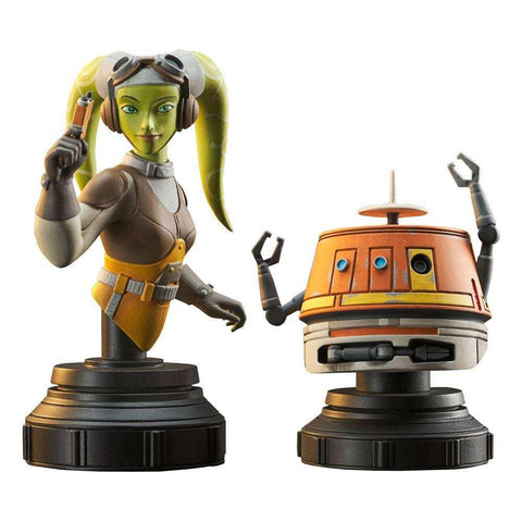 Star Wars Rebels Büsten 2er-Pack Hera & Chopper 15 cm - Smalltinytoystore