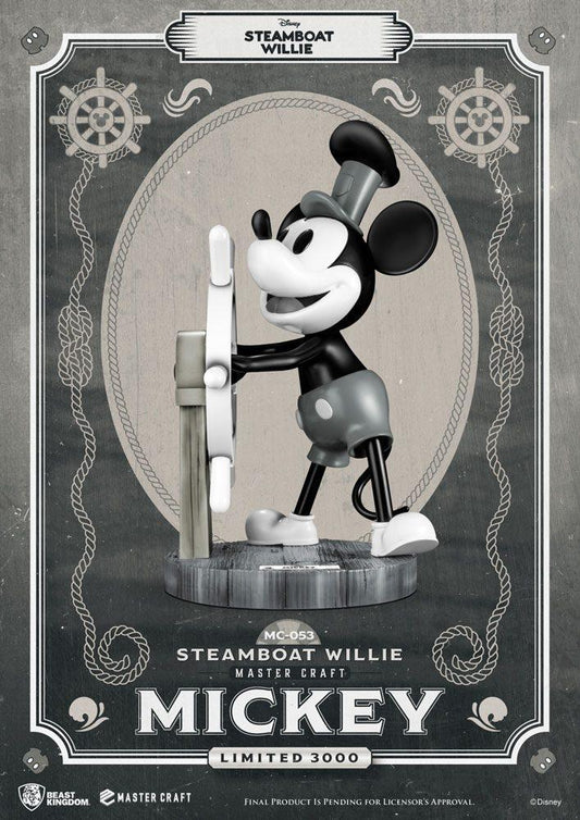 Steamboat Willie Master Craft Statue Mickey 46 cm - Smalltinytoystore