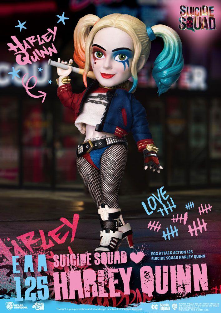 Suicide Squad Egg Attack Action Actionfigur Harley Quinn 17 cm - Smalltinytoystore