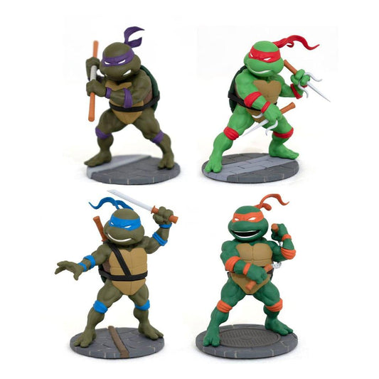 Teenage Mutant Ninja Turtles D-Formz Minifiguren 4er-Pack SDCC 2023 Exclusive 5 cm - Smalltinytoystore