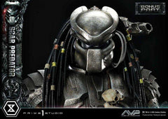 The Alien vs. Predator Museum Masterline Series Statue 1/3 Scar Predator Deluxe Bonus Version 93 cm - Smalltinytoystore