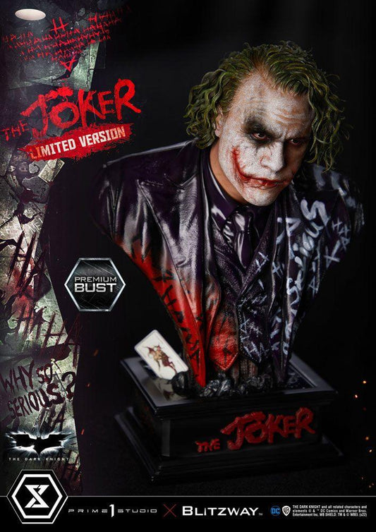 The Dark Knight Premium Büste The Joker Limited Version 26 cm - Smalltinytoystore