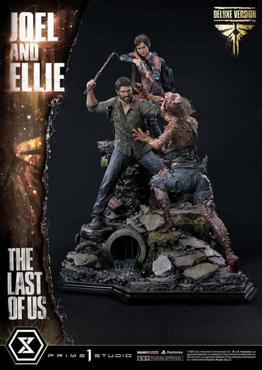 The Last of Us Part I Ultimate Premium Masterline Series Statue Joel & Ellie Deluxe Version (The Last of Us Part I) 73 cm - Smalltinytoystore