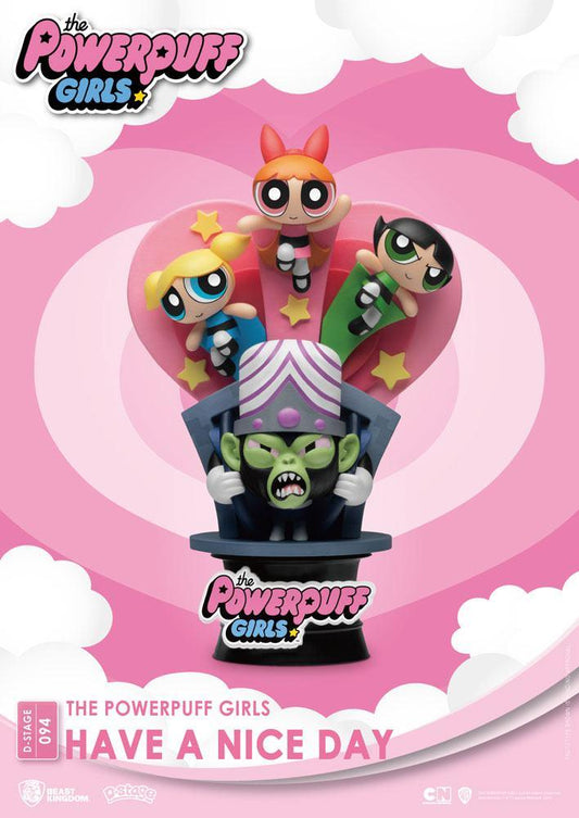 The Powerpuff Girls D-Stage PVC Diorama Have A Nice Day New Version 15 cm - Smalltinytoystore