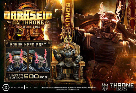 Throne Legacy Series Statue 1/4 Justice League (Comics) Darkseid on Throne Design by Carlos D'Anda Deluxe Bonus Version 65 cm - Smalltinytoystore