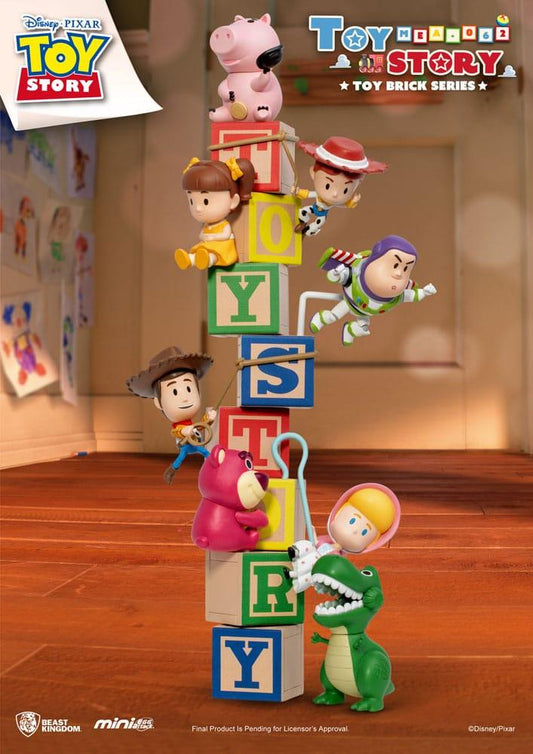 Toy Story Mini Egg Attack Figuren 7 cm Brick Series Sortiment (8) - Smalltinytoystore