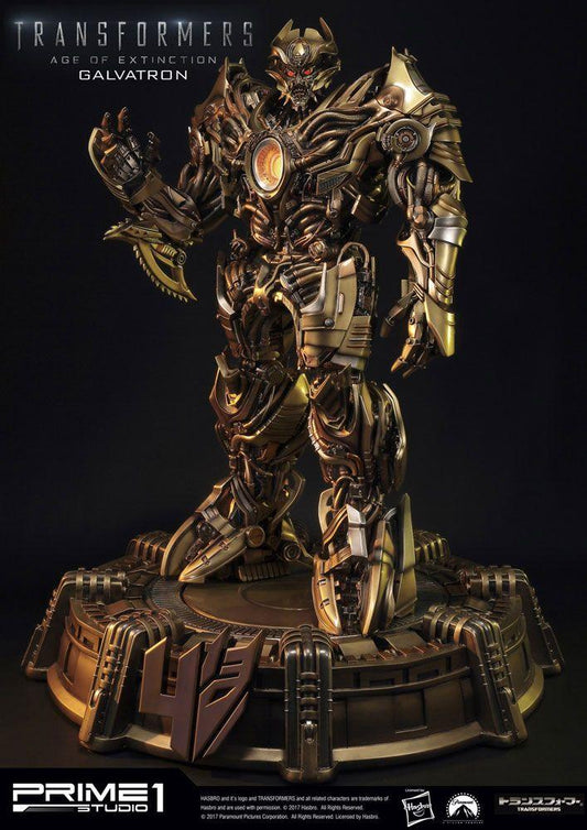 Transformers Ära des Untergangs Statue Galvatron Gold Version 77 cm - Smalltinytoystore