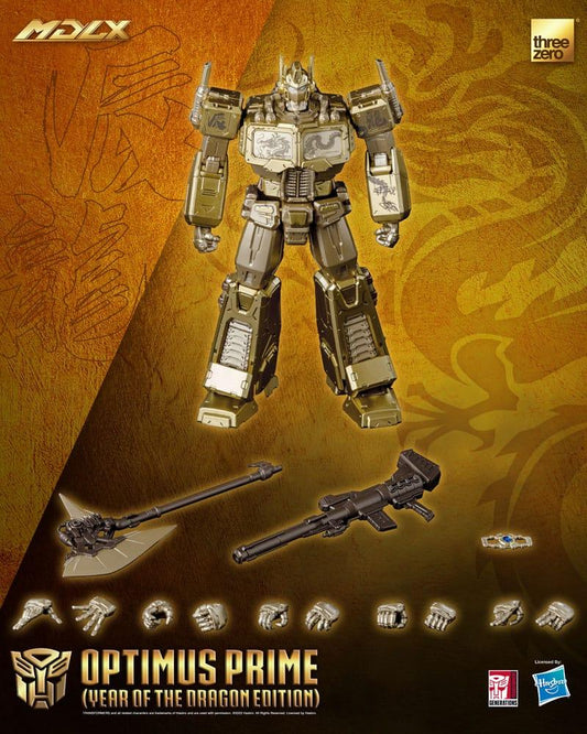 Transformers MDLX Actionfigur Optimus Prime (Year of the Dragon Edition) 18 cm - Smalltinytoystore