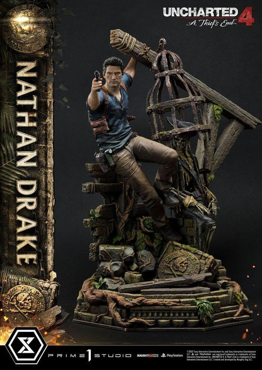 Uncharted 4: A Thief's End Ultimate Premium Masterline Statue 1/4 Nathan Drake 69 cm - Smalltinytoystore